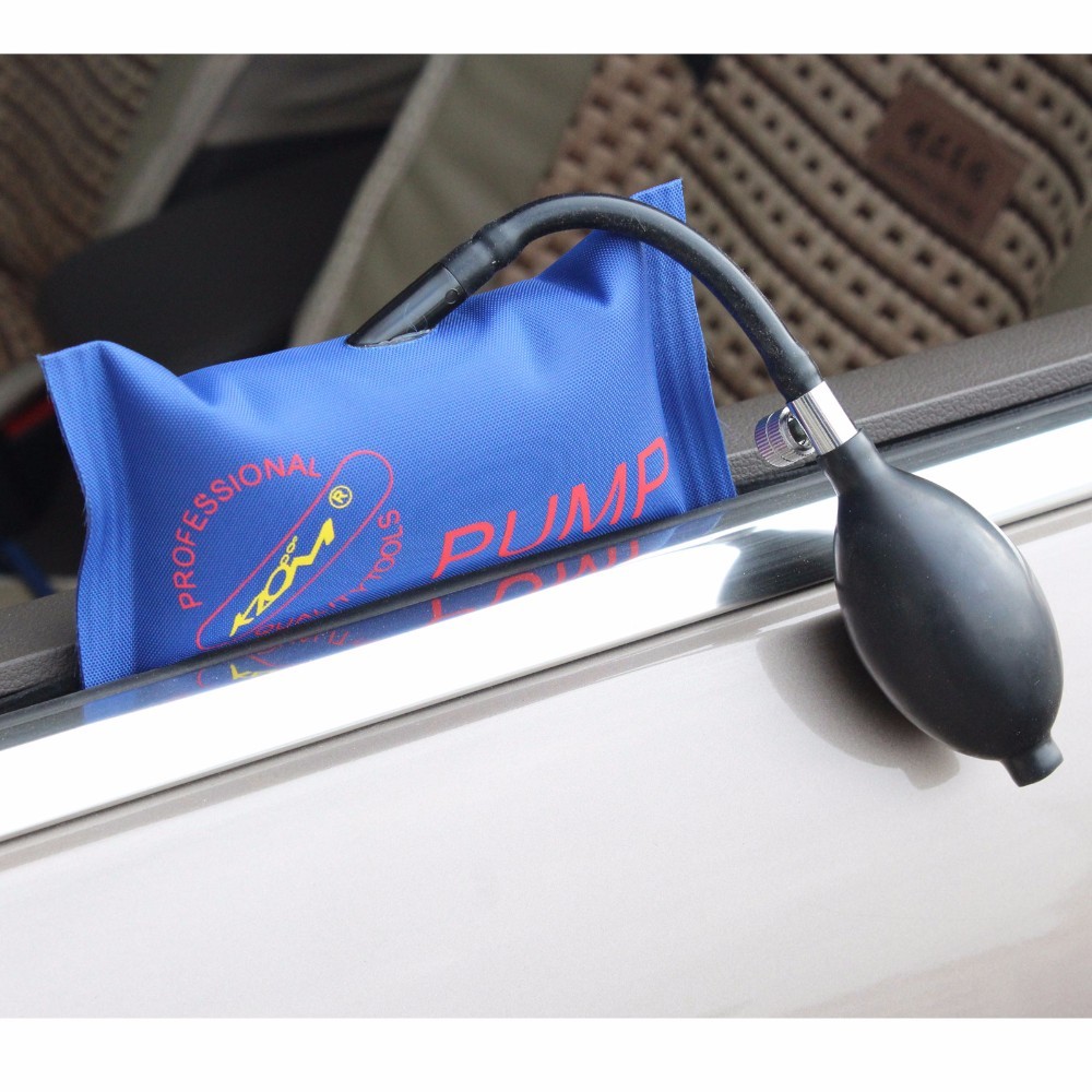 Herramientas de cerrajero con cu&ntilde;a de bomba, juego de bloqueo de Airbag, bloqueo de puerta abierta de coche, tama&ntilde;o mediano, 6,2 pulgadas