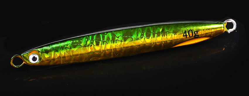 Se&ntilde;uelos de Pesca de fundici&oacute;n de Metal, anzuelos largos superfinos de 6 unids/lote, 7G, 10G, 14G, 17G, 21G, 30G, 40G