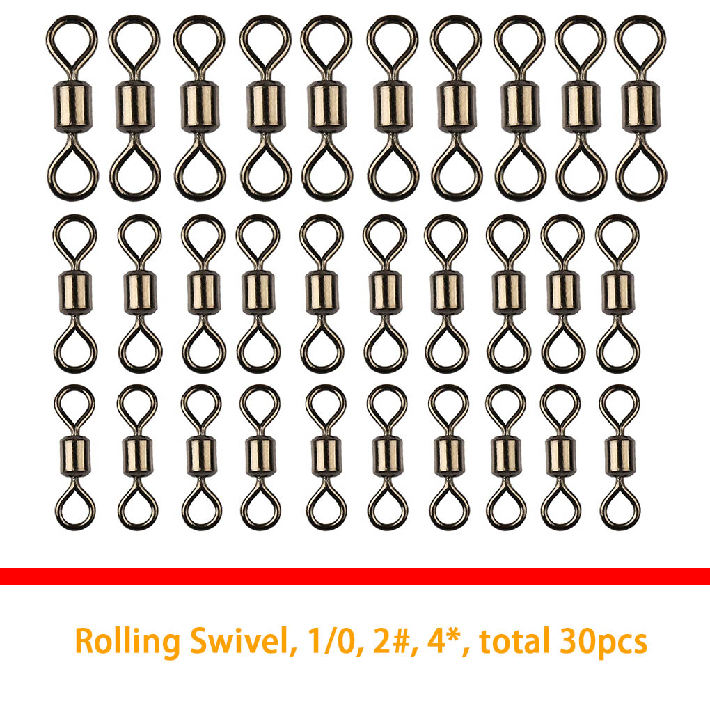 Juego de aparejos de pesca de 160 unids/set, anzuelos de plantilla, cuentas, pesas giratorias, broches deslizantes, Kit de accesorios para pesca