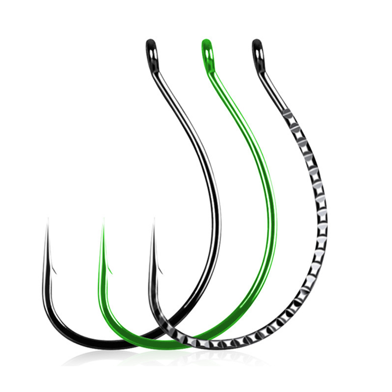 Anzuelos de Pesca con p&uacute;as, accesorio para carpa, Material de Pesca, 10 unidades