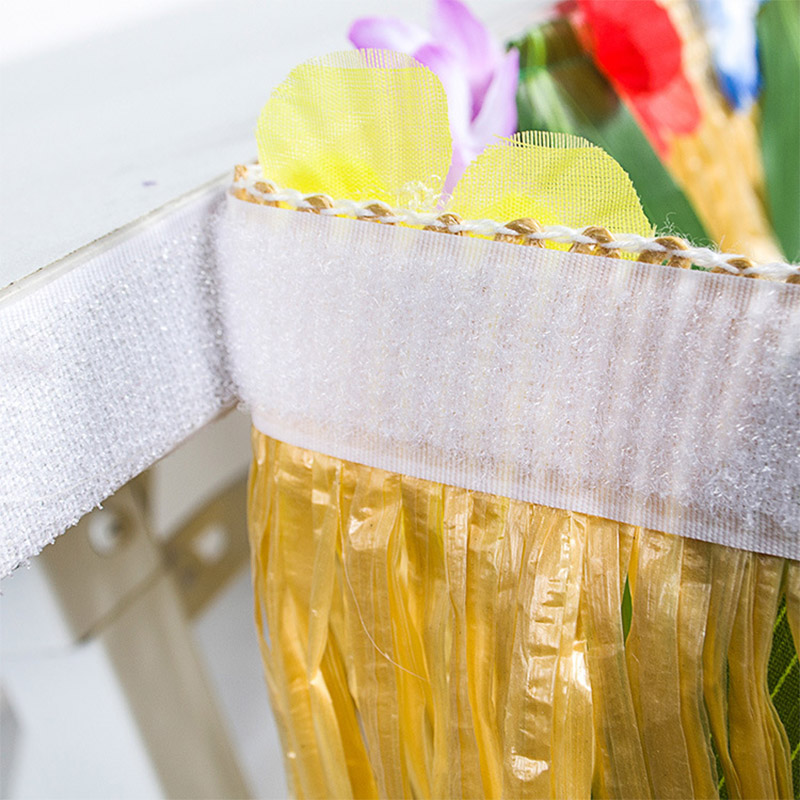 Falda de mesa para decoraciones de fiesta hawaiana Tropical, suministros de decoraci&oacute;n de fiesta Luau, cubierta de mesa de cumplea&ntilde;os para ni&ntilde;os y adultos