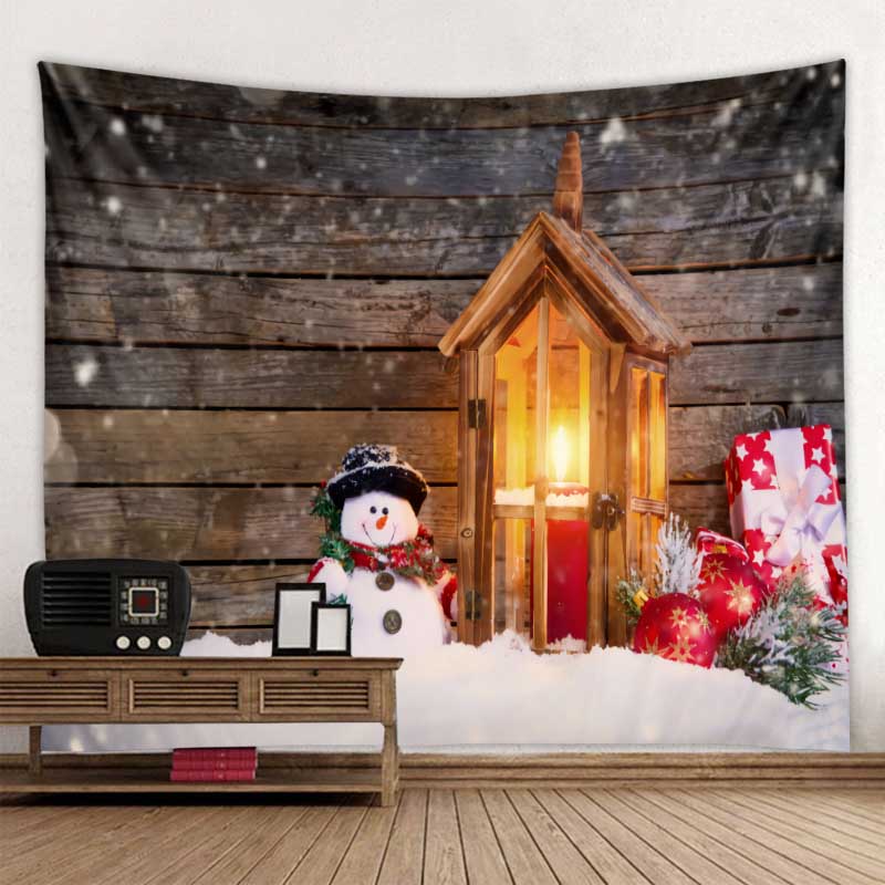 Tapiz navide&ntilde;o para colgar en la pared, decoraci&oacute;n navide&ntilde;a c&aacute;lida para el hogar, impresi&oacute;n de gran tama&ntilde;o