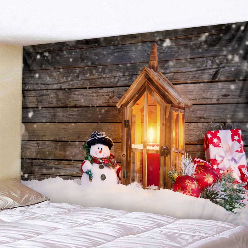 Tapiz navide&ntilde;o para colgar en la pared, decoraci&oacute;n navide&ntilde;a c&aacute;lida para el hogar, impresi&oacute;n de gran tama&ntilde;o