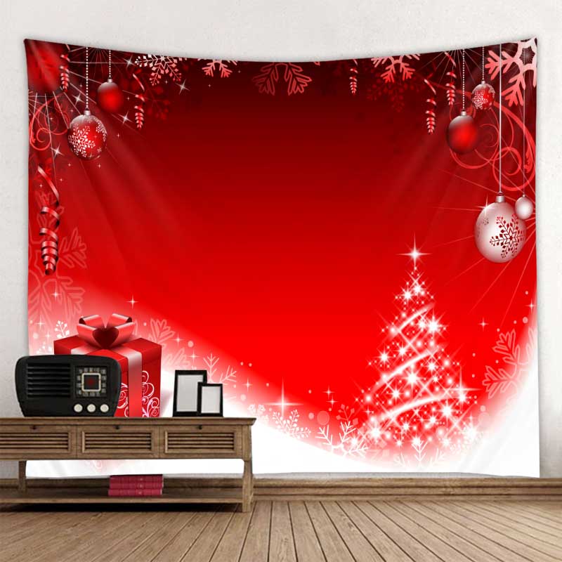Tapiz navide&ntilde;o para colgar en la pared, decoraci&oacute;n navide&ntilde;a c&aacute;lida para el hogar, impresi&oacute;n de gran tama&ntilde;o