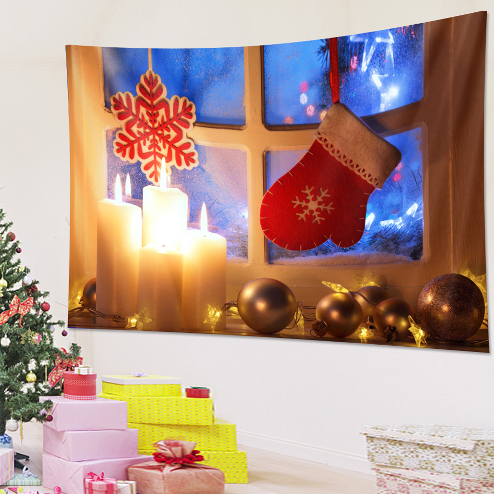 Tapices de &aacute;rbol de Navidad, decoraci&oacute;n art&iacute;stica para el hogar, hipop&oacute;tamo decorativo bohemio, colchones para dormitorio de Navidad