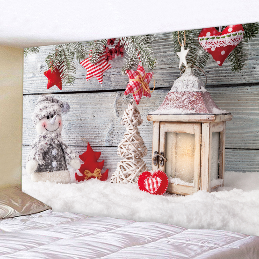 Tapices de &aacute;rbol de Navidad, decoraci&oacute;n art&iacute;stica para el hogar, hipop&oacute;tamo decorativo bohemio, colchones para dormitorio de Navidad