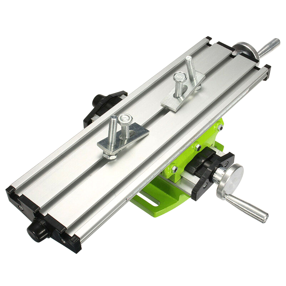 Mesa de Trabajo multifuncional, tornillo de banco, accesorio de taladro de fresado, mesa de coordenadas X e Y de ajuste para Mini Taladro Mesa de Trabajo multifuncional, tornillo de banco, accesorio de taladro de fresado, mesa de coordenadas X e Y de ajuste para Mini Taladro