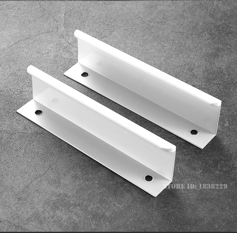 KAK-tiradores de armario ocultos, pomos de caj&oacute;n, tiradores de muebles largos personalizables de aleaci&oacute;n de aluminio, herrajes para puertas de cocina, tiradores para armarios y cajones