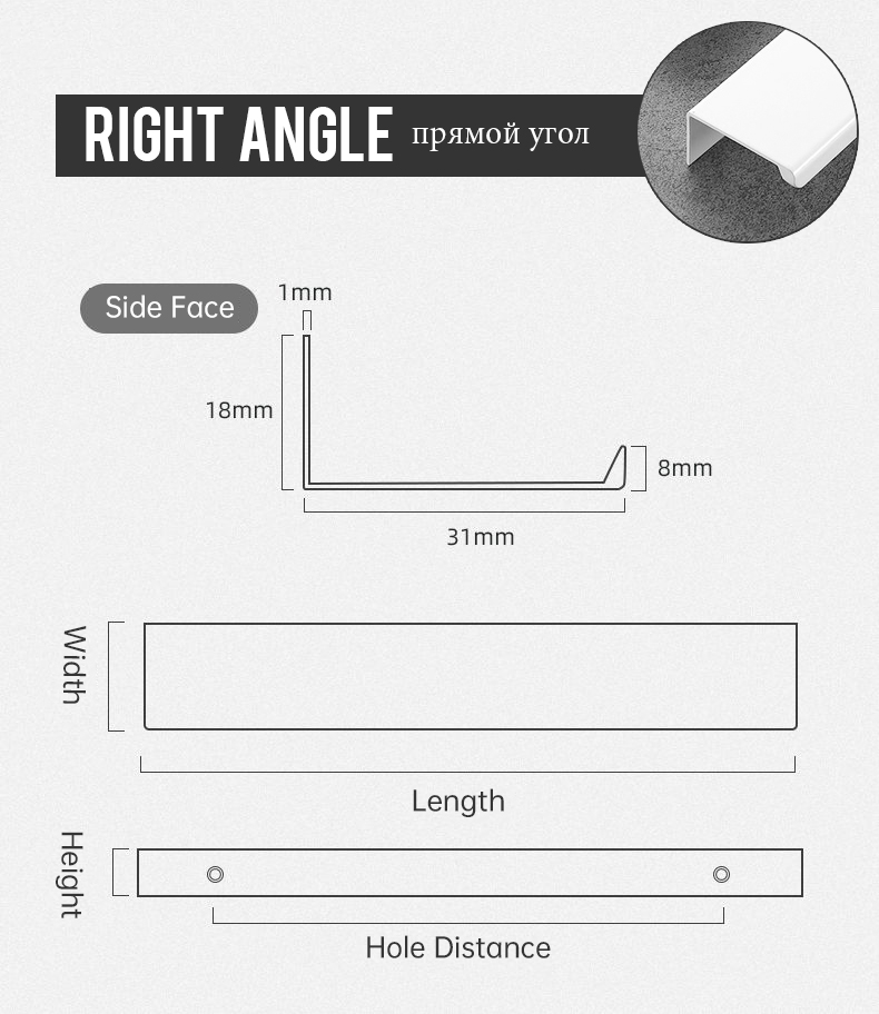 KAK-tiradores de armario ocultos, pomos de caj&oacute;n, tiradores de muebles largos personalizables de aleaci&oacute;n de aluminio, herrajes para puertas de cocina, tiradores para armarios y cajones