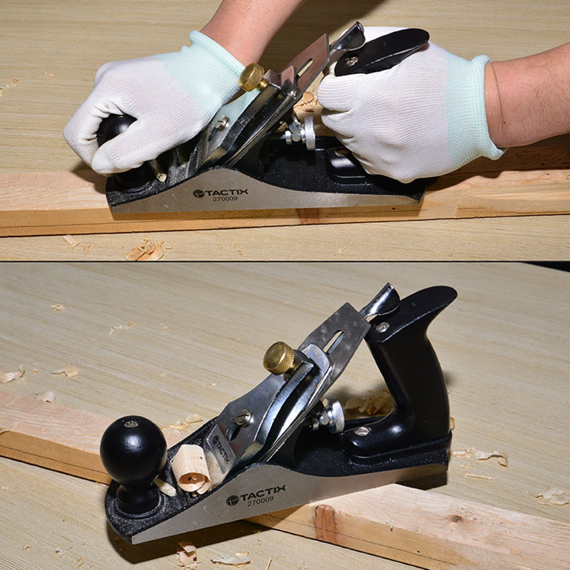 Cepillo de madera de mano de acero al carbono europeo, 90/180mm, f&aacute;cil de operar, hoja de acero de aleaci&oacute;n T10, herramientas de carpinter&iacute;a de carpintero Diy