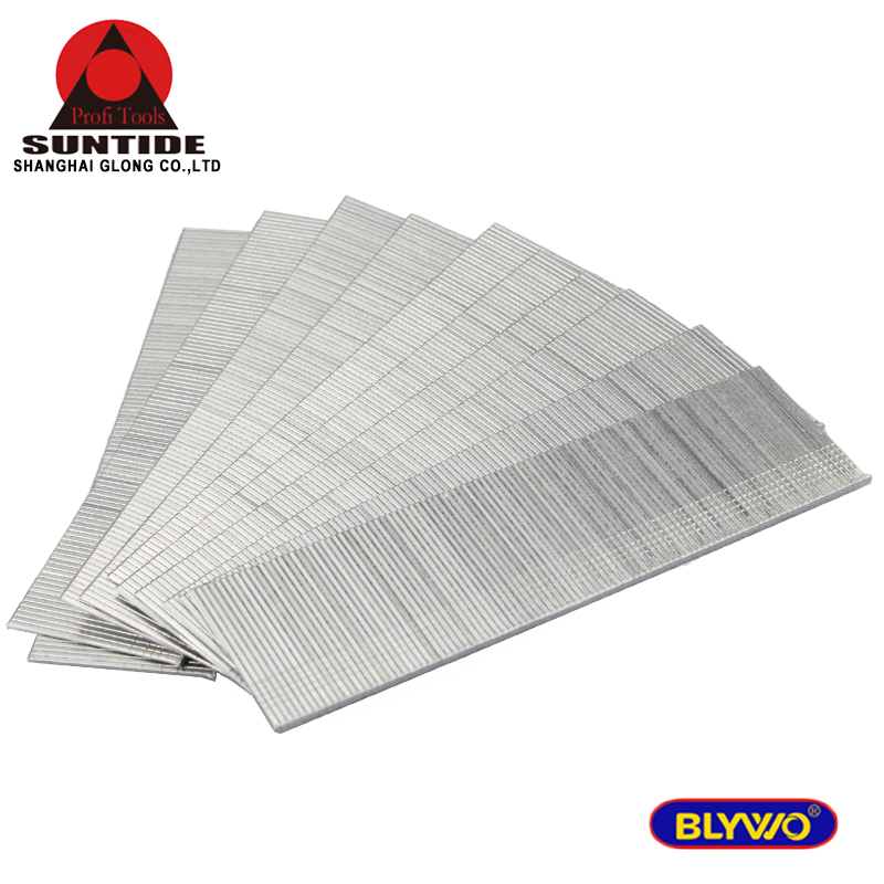 Grapas en forma de T de calibre 18, clavos tipo Ga18 para pistola grapadora, muebles de madera, accesorios para carpinter&iacute;a, 1000 piezas