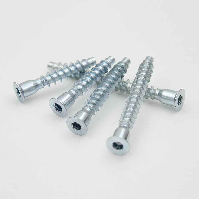 Tornillos de cabeza avellanada para muebles, Pozi avellanada hexagonal o tornillos de cabeza, para madera, bricolaje, K/D, 50/100/200/500 unids/lote