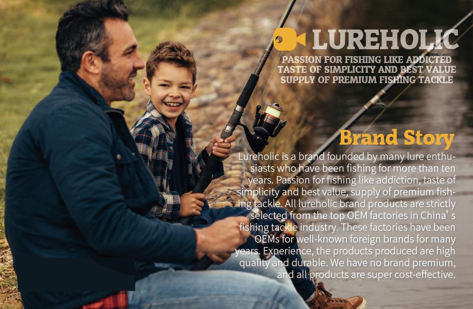 LUREHOLIC-estante Vertical para ca&ntilde;a de pescar, soporte Modular de pared para garaje, 6 varillas