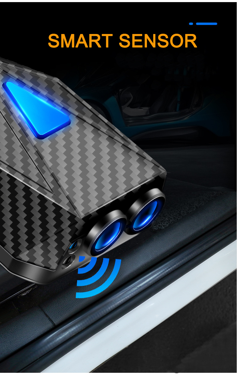 Proyector din&aacute;mico inal&aacute;mbrico de dibujos animados para coche, l&aacute;mpara Led para puerta, atm&oacute;sfera, decoraci&oacute;n, advertencia, bienvenida, novedad