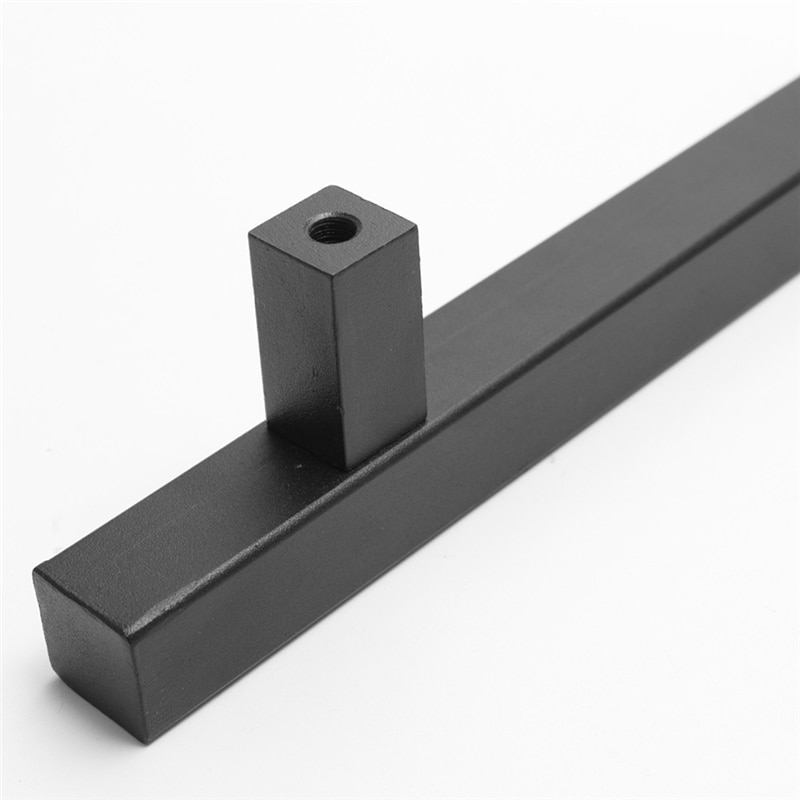 KAK-manija de puerta corrediza de Granero, juego de herrajes empotrados para gabinete, puerta Interior de madera para manija, herrajes para muebles, 12 pulgadas