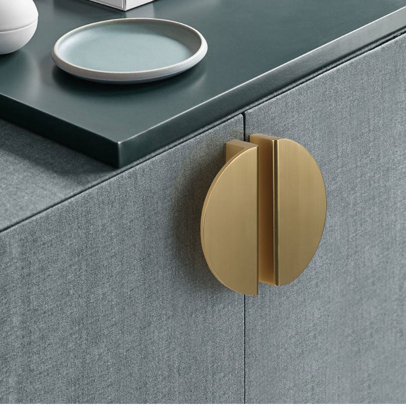 WV-tiradores de gabinete ocultos americanos, tiradores de aleaci&oacute;n de aluminio negro dorado para armario de cocina, perilla de caj&oacute;n, manija de muebles de puerta, Hardware