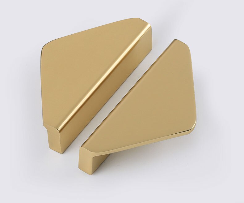 WV-tiradores de gabinete ocultos americanos, tiradores de aleaci&oacute;n de aluminio negro dorado para armario de cocina, perilla de caj&oacute;n, manija de muebles de puerta, Hardware