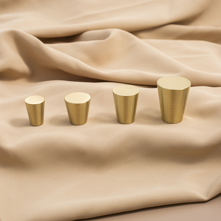 Tiradores dorados de lat&oacute;n macizo D12mm para muebles, manijas para cajones, cajones, barras en T, utensilios de cocina, 20"