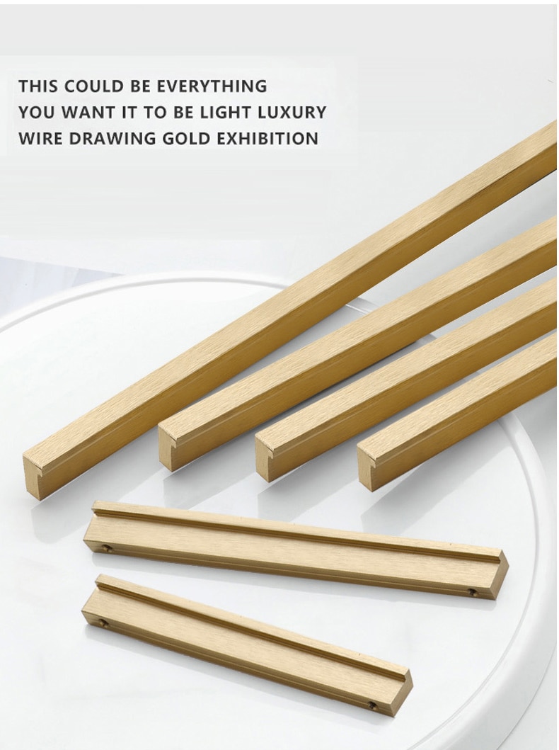 WV-Tiradores estilo americano para puertas de armario, barras largas en forma de T, 1200mm de longitud, colores disponibles plateado, dorado y aluminio, ideal para muebles de habitaci&oacute;n