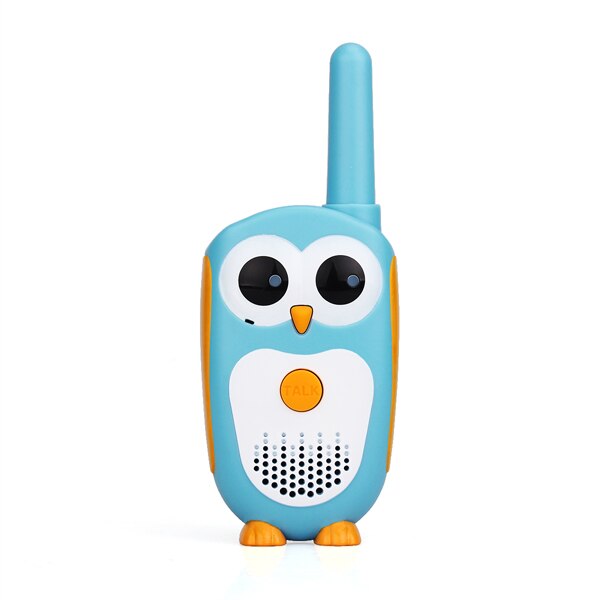 Retevis-walkie-talkie RT30 para ni&ntilde;os, juguete de radio infantil de b&uacute;ho de dibujos animados, regalo de cumplea&ntilde;os y Navidad, 2 unidades