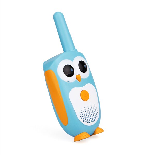 Retevis-walkie-talkie RT30 para ni&ntilde;os, juguete de radio infantil de b&uacute;ho de dibujos animados, regalo de cumplea&ntilde;os y Navidad, 2 unidades
