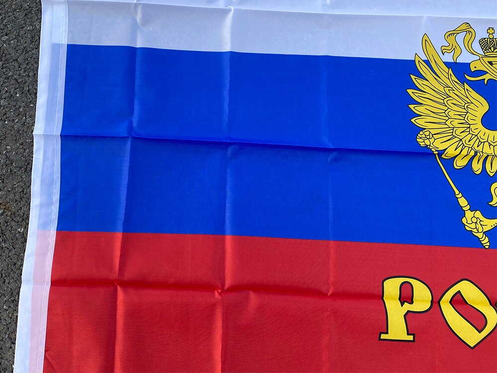 Bandera colgante de Rusia, 3 pies x 5 pies, Rusia, Mosc&uacute;, bandera comunista, Imperio Ruso, Bandera de Presidente Imperial