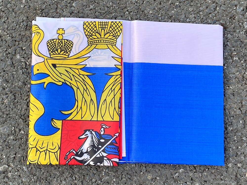 Bandera colgante de Rusia, 3 pies x 5 pies, Rusia, Mosc&uacute;, bandera comunista, Imperio Ruso, Bandera de Presidente Imperial