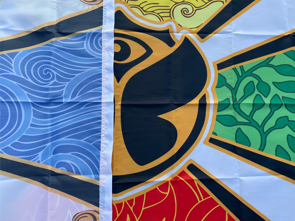 Bandera y pancartas personalizadas Tomorrowland de 3x5 pies para decoraci&oacute;n del hogar, Impresi&oacute;n de poli&eacute;ster