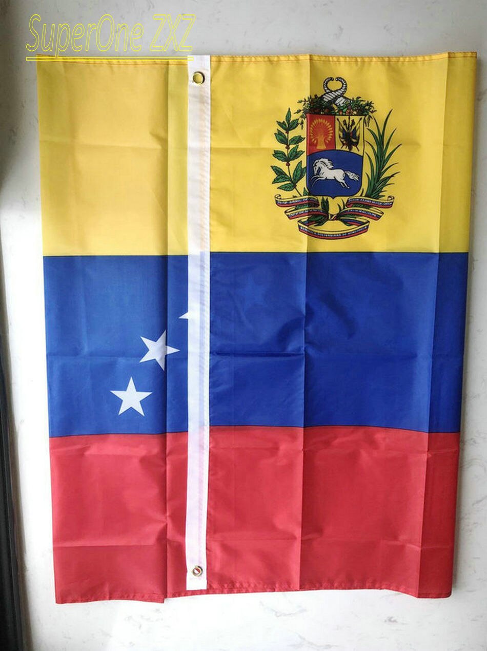 ZXZ-Bandera Nacional de VENEZUELA para decoraci&oacute;n, 90x150cm, 8 estrellas, nueva, ve ven, env&iacute;o gratis