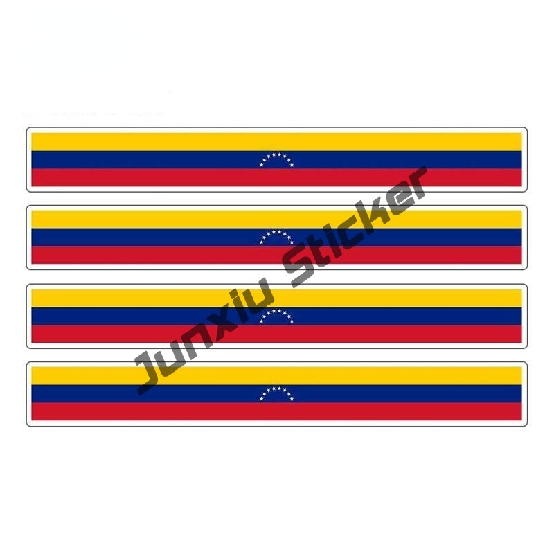 Calcoman&iacute;a de vinilo con bandera de VENEZUELA con Calavera, mapa , c&oacute;digo de pa&iacute;s, accesorios de coche, bandera ovalada, calcoman&iacute;a para ventana de coche