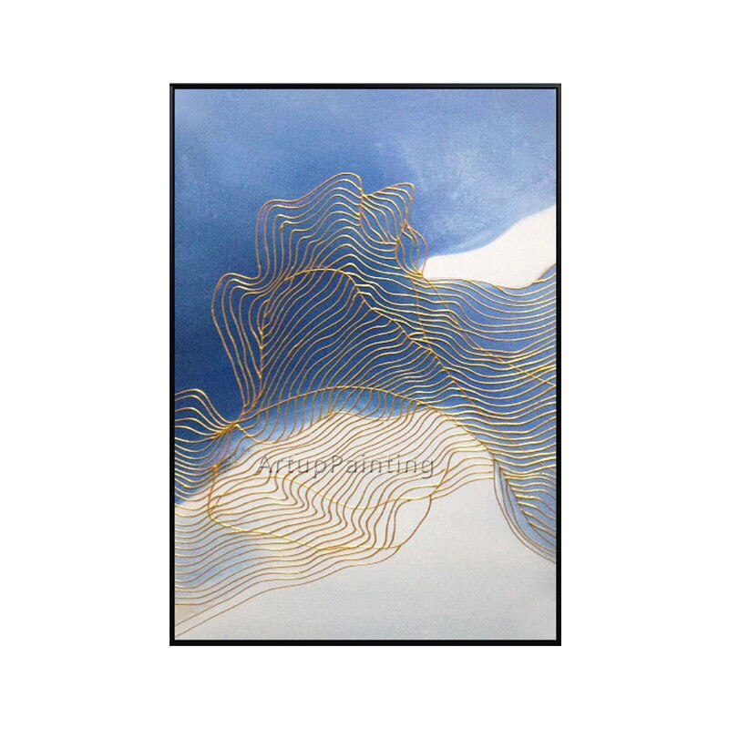 Pintura en lienzo de estilo n&oacute;rdico para decoraci&oacute;n del hogar, pintura acr&iacute;lica, im&aacute;genes art&iacute;sticas de pared abstractas modernas para sala de estar, caudros, decoraci&oacute;n del hogar