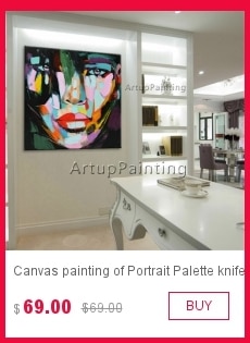 Cuchillo de paleta de arte, gran descuento para pintura de tama&ntilde;o grande, figura de mujer abstracta moderna, pintura impresiva, oferta especial