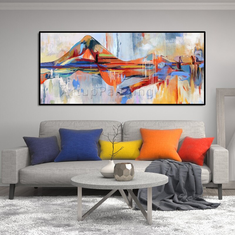 Cuchillo de paleta de arte, gran descuento para pintura de tama&ntilde;o grande, figura de mujer abstracta moderna, pintura impresiva, oferta especial