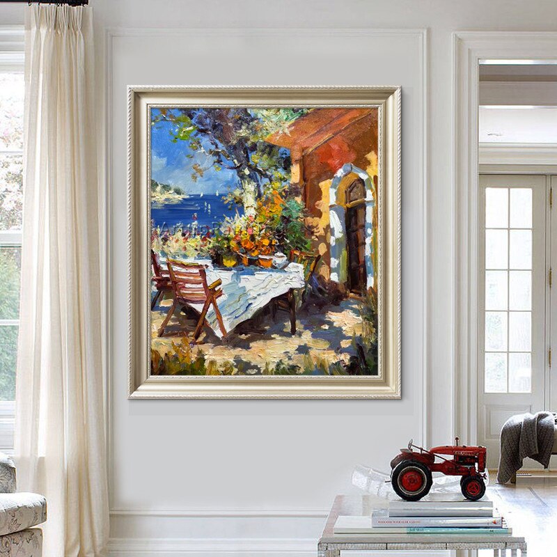 Venice Italy landscape oil painting Canvas painting wall art pictures for living room home decor quadros caudros decoracion008