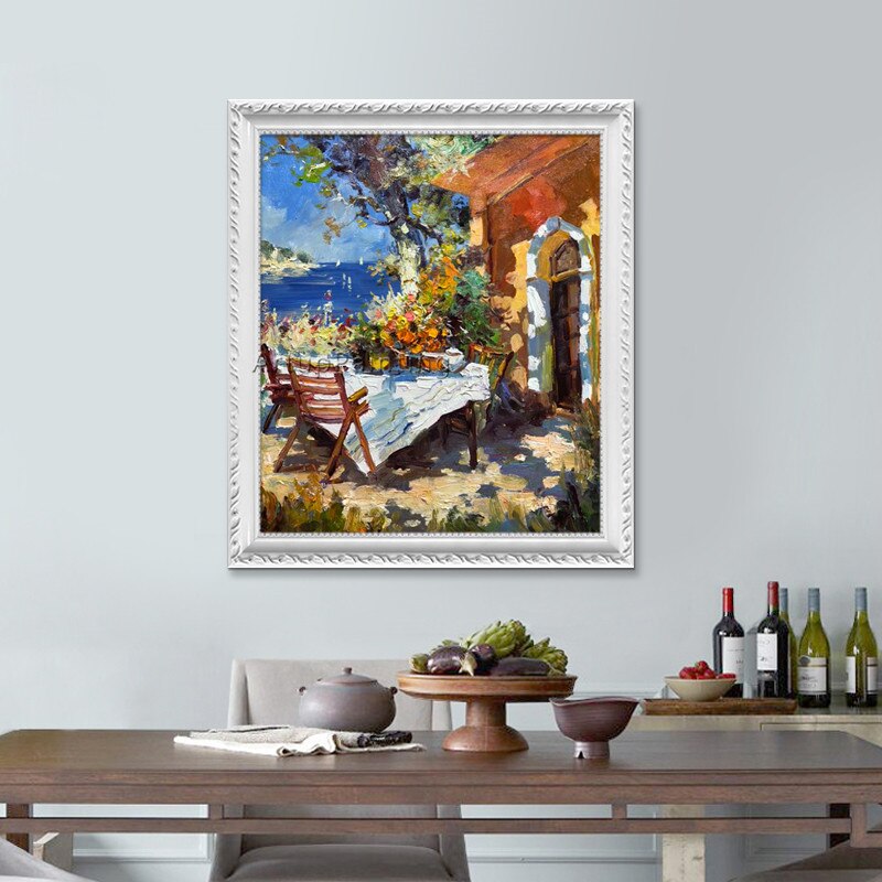 Venice Italy landscape oil painting Canvas painting wall art pictures for living room home decor quadros caudros decoracion008