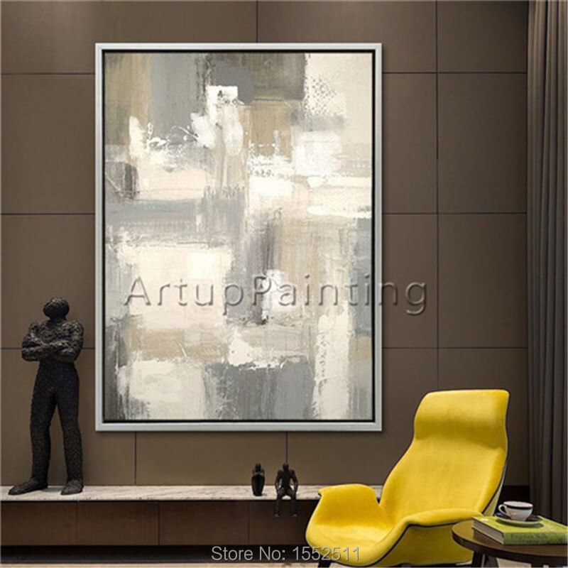 Modern abstract beautiful Colour oil painting Hand painted canvas painting the sitting room decorative oil painting 4