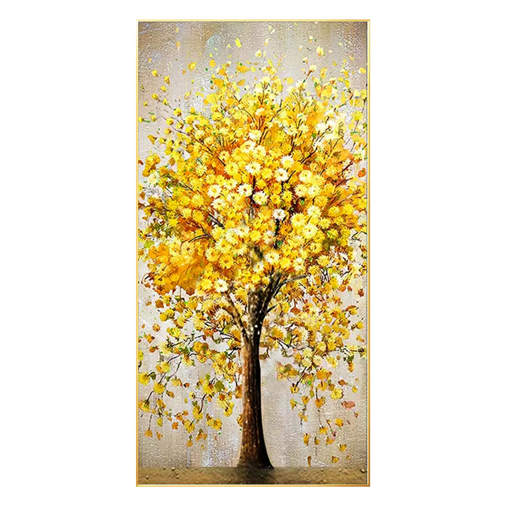 Tree Painting Tree Leaf Painting On Canvas Extra Large Vertical Livingroom Bedroom Wall Art Decor Tree Painting Tree Leaf Painting On Canvas Extra Large Vertical Livingroom Bedroom Wall Art Decor