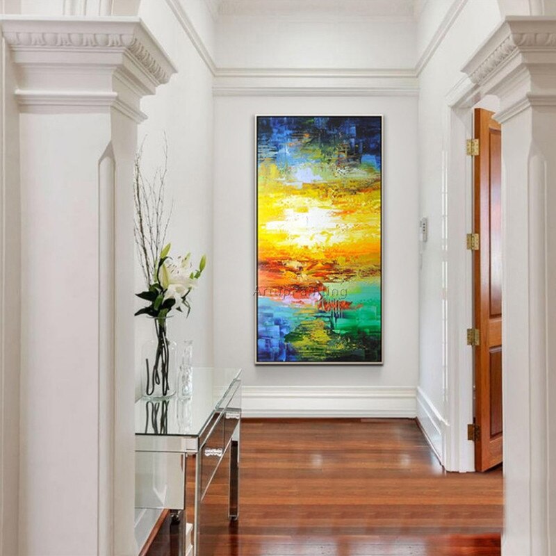 Cuadros de pintura en lienzo, decoraci&oacute;n n&oacute;rdico abstracto, pintura acr&iacute;lica, cuadros art&iacute;sticos de pared para sala de estar, decoraci&oacute;n del hogar, cuartos 92