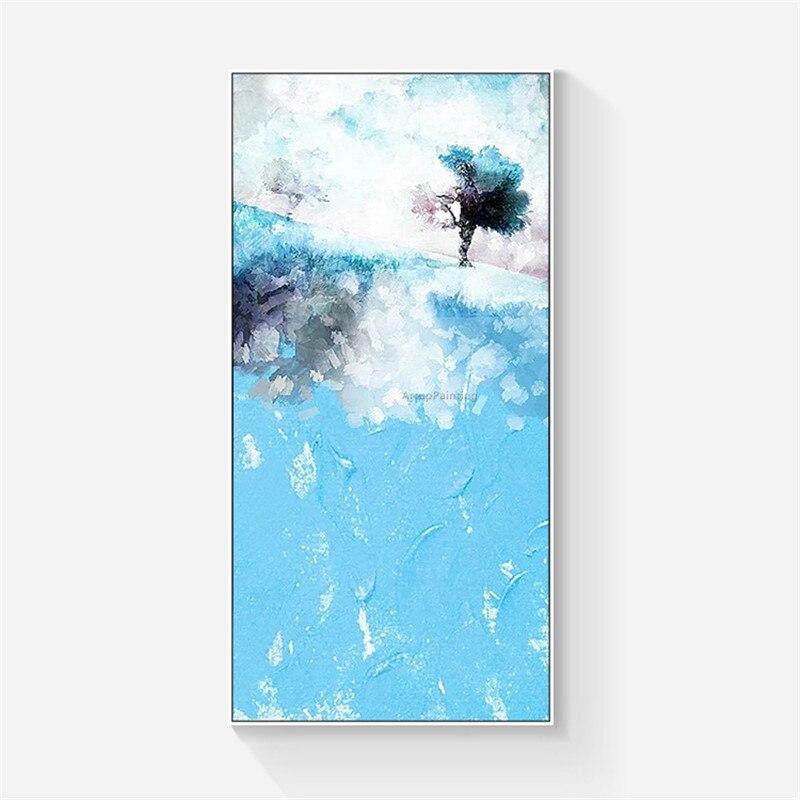 Cuadros de pintura de lienzo decoraci&oacute;n n&oacute;rdica pintura acr&iacute;lica abstracta en lienzo cuadros de pared para sala de estar decoraci&oacute;n del hogar quareos