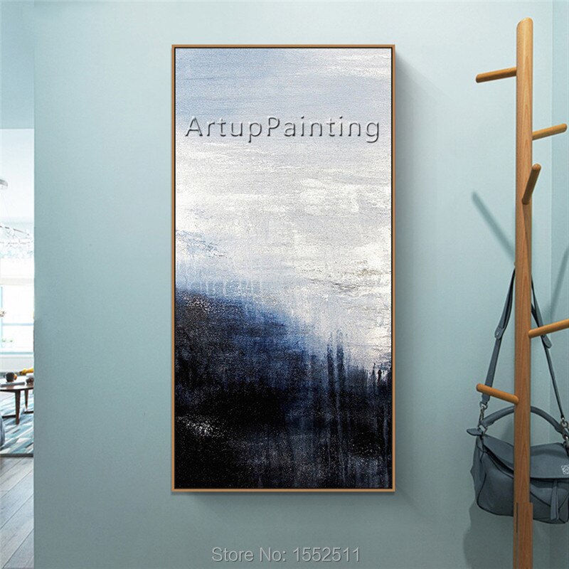 Pinturas al &oacute;leo en lienzo pintadas a mano, im&aacute;genes art&iacute;sticas de pared hechas a mano para sala de estar, cuadros abstractos modernos, quadro, decorative17-1 del hogar