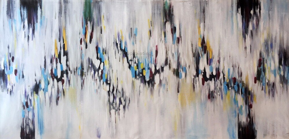 Pintura en lienzo para decoraci&oacute;n del hogar, pintura acr&iacute;lica abstracta n&oacute;rdica, arte de pared, cuadros para sala de estar, quareos 06