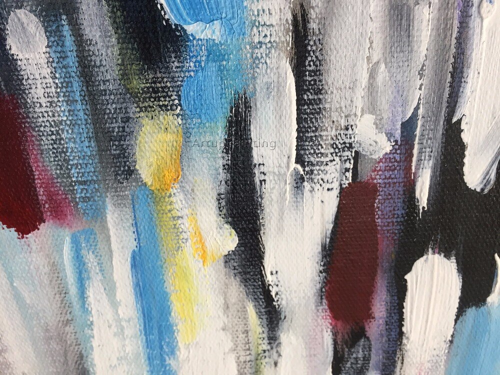 Pintura en lienzo para decoraci&oacute;n del hogar, pintura acr&iacute;lica abstracta n&oacute;rdica, arte de pared, cuadros para sala de estar, quareos 06
