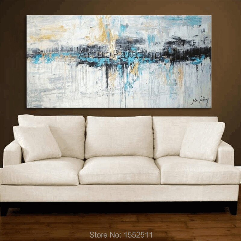 Pinturas al &oacute;leo en lienzo pintadas a mano, im&aacute;genes art&iacute;sticas de pared hechas a mano para sala de estar, cuadros abstractos modernos, quadro, decorative17-12 del hogar