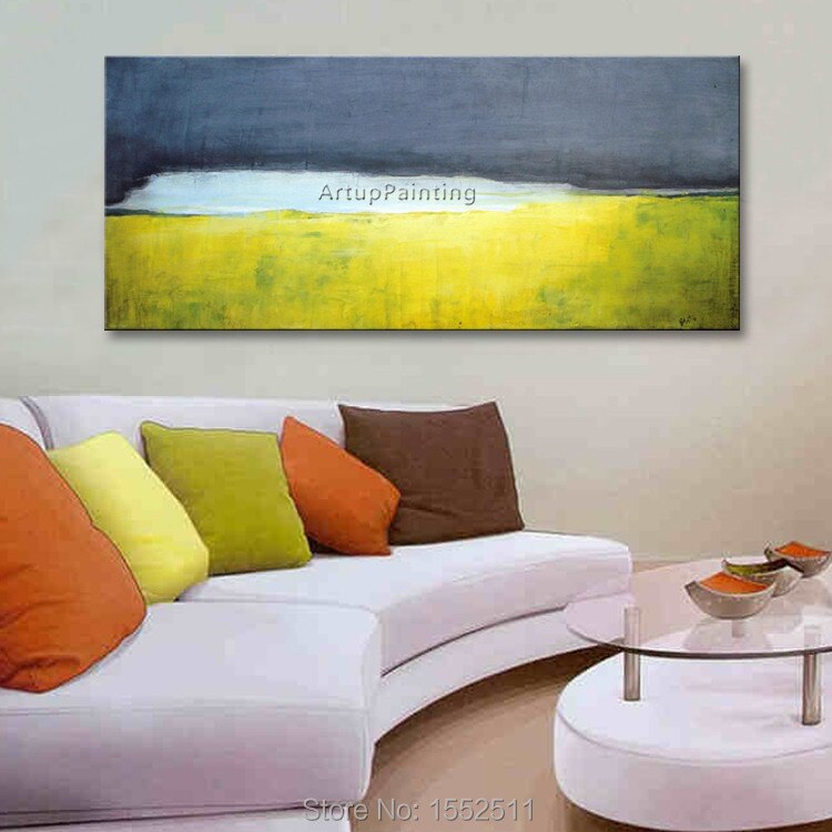 Calmante pintura acrílica para decoración del hogar, pintura al óleo sobre lienzo de alta calidad, arte de pared pintado a mano, 24x48 pulgadas, 36x72 pulgadas 1 Calmante pintura acrílica para decoración del hogar, pintura al óleo sobre lienzo de alta calidad, arte de pared pintado a mano, 24x48 pulgadas, 36x72 pulgadas 1