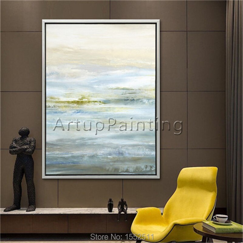 Pintura al &oacute;leo abstracta moderna y hermosa, lienzo pintado a mano, pintura decorativa para sala de estar, pintura al &oacute;leo 3