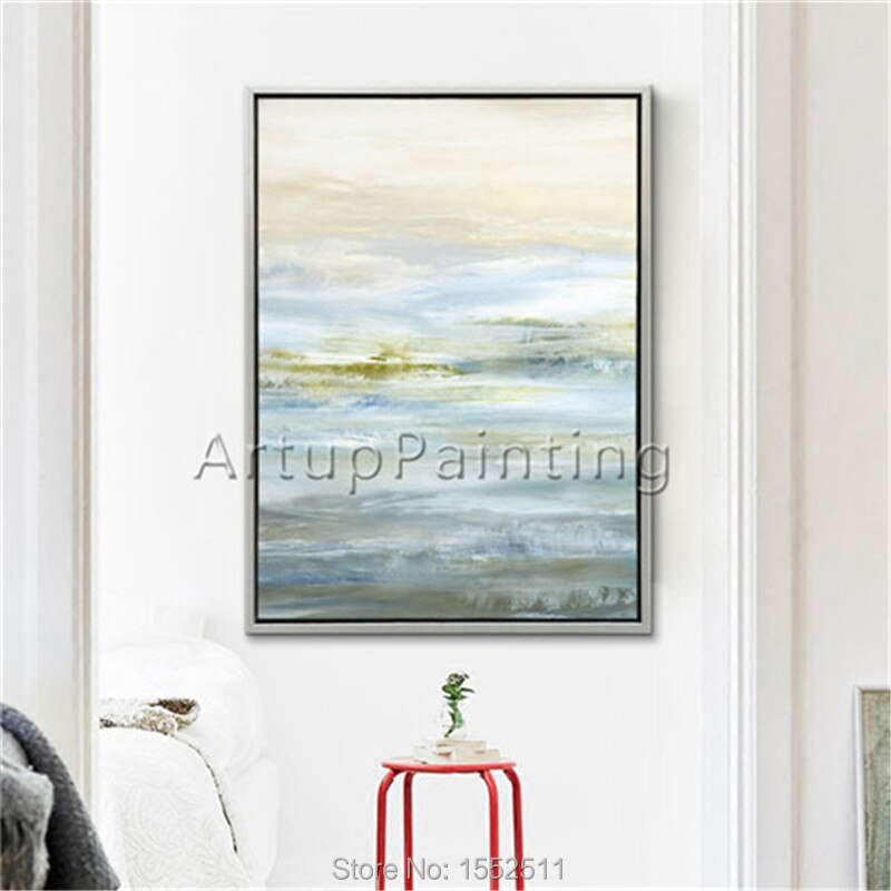Pintura al &oacute;leo abstracta moderna y hermosa, lienzo pintado a mano, pintura decorativa para sala de estar, pintura al &oacute;leo 3