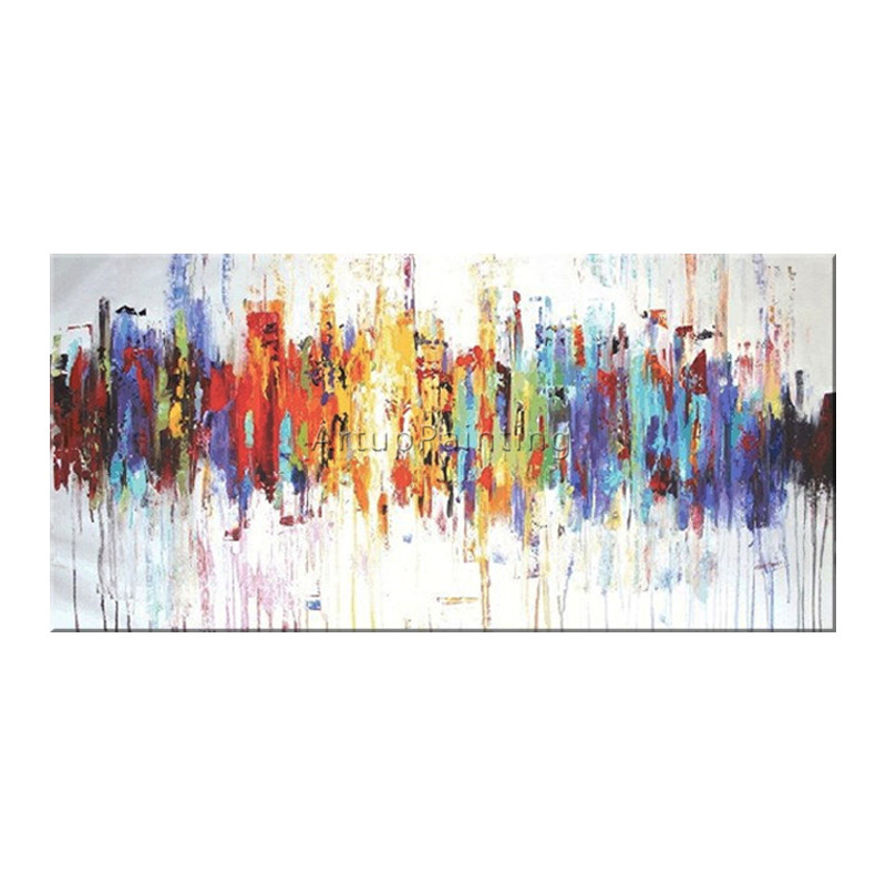 Pintura al &oacute;leo abstracta para sala de estar, cuadros, decoraci&oacute;n, lienzo acr&iacute;lico, arte de pared