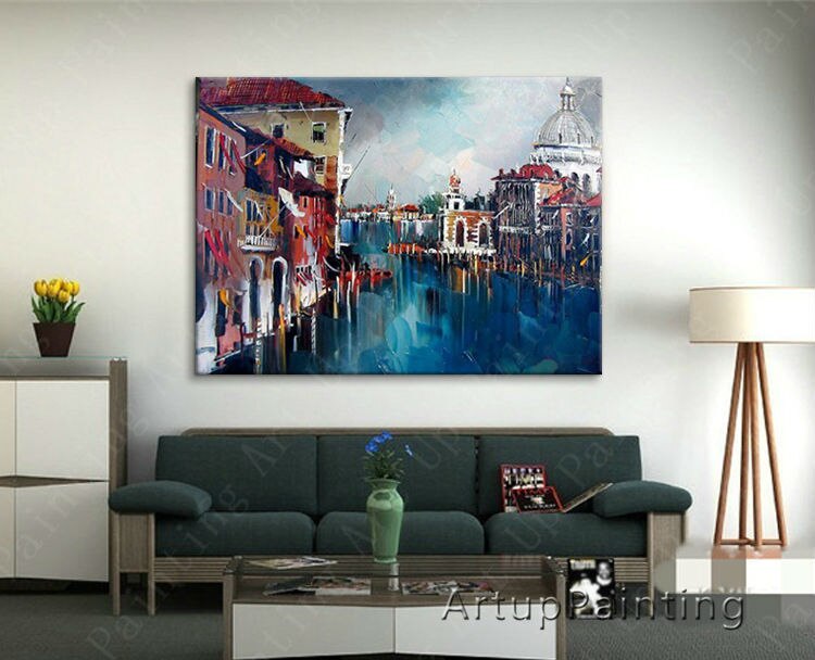 Pintura de arte callejero de Par&iacute;s, decoraci&oacute;n del hogar, pintura al &oacute;leo, im&aacute;genes de pared para sala de estar, arte de pared, paint2