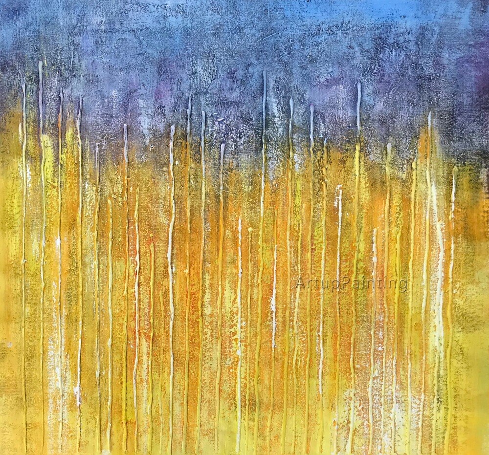 Pintura abstracta en lienzo para decoraci&oacute;n de sala de estar, pintura al &oacute;leo acr&iacute;lica dorada, im&aacute;genes art&iacute;sticas de pared abstractas modernas, decoraci&oacute;n 02