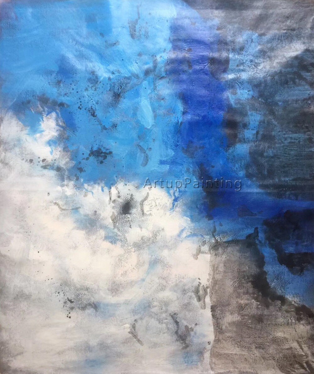 Pintura en lienzo para sala de estar, cuadros acr&iacute;licos de arte de pared, decoraci&oacute;n moderna para el hogar, color abstracto, decoraci&oacute;n 02